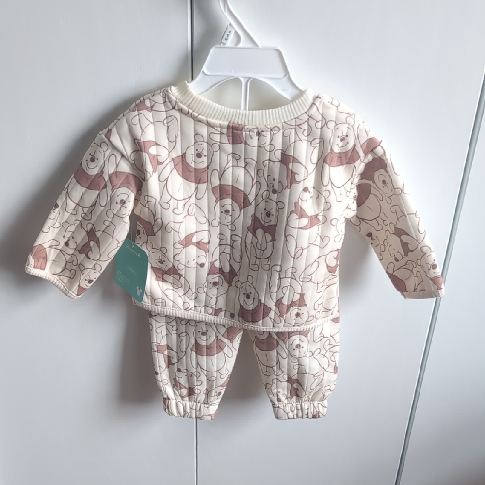 Adorable Cream Baby Outfit